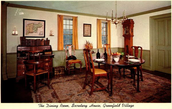 Henry Ford Museum and Greenfield Village - Old Postcard Photo